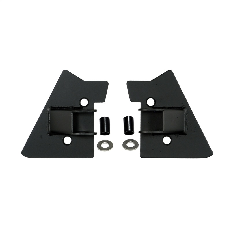 Jeep Wrangler Mirror Relocation Bracket - Rugged Ridge - Black - `97-`02